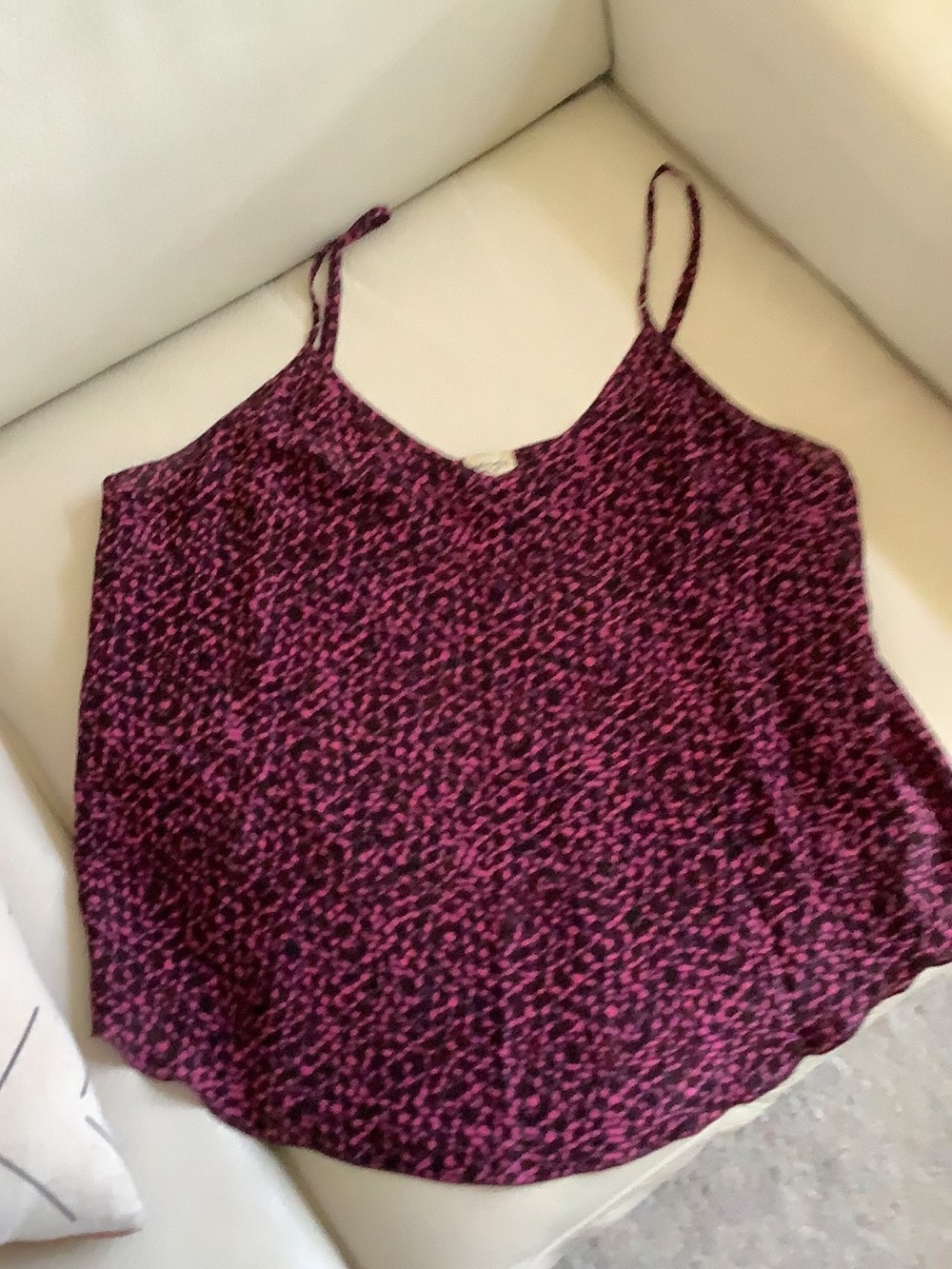 From Wilfred, Camisole 100% Silk in wine colour(more for a medium size)
